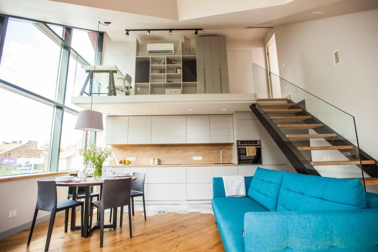 Penthouse In The City Center วิลนีอุส ภายนอก รูปภาพ